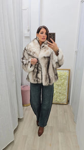 Eco Fur Alexandra Beige